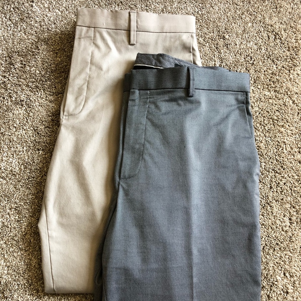 2 Pairs 35x32 Banana Republic Dress Pant!